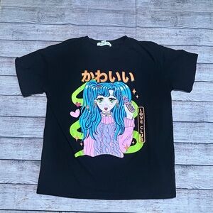 Black Graphic Unisex T-Shirt